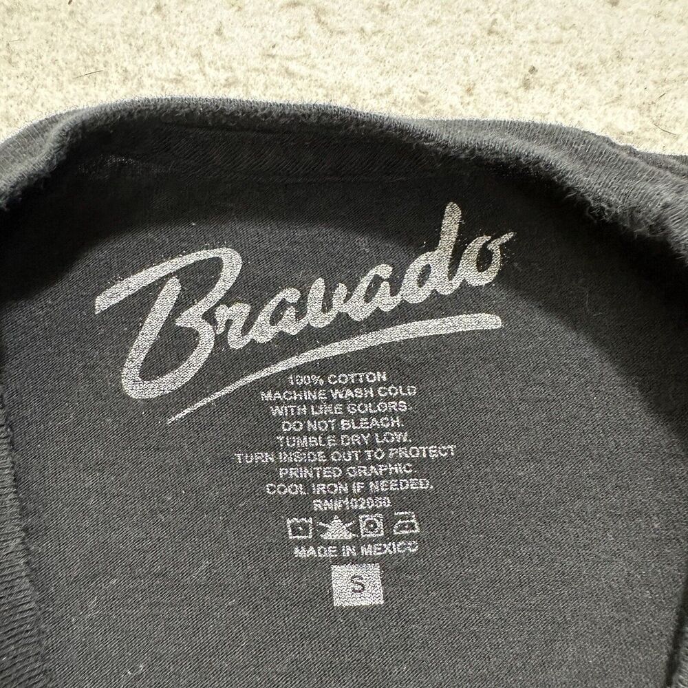 Bravado Metallica Men's Small Black Short Sleeve Crewneck Graphic T Shirt Band - Picture 3 of 11